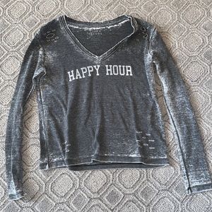 “Happy hour” long sleeve
